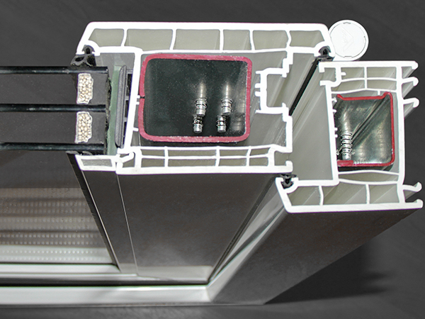 Дверной профиль Рехау 70
